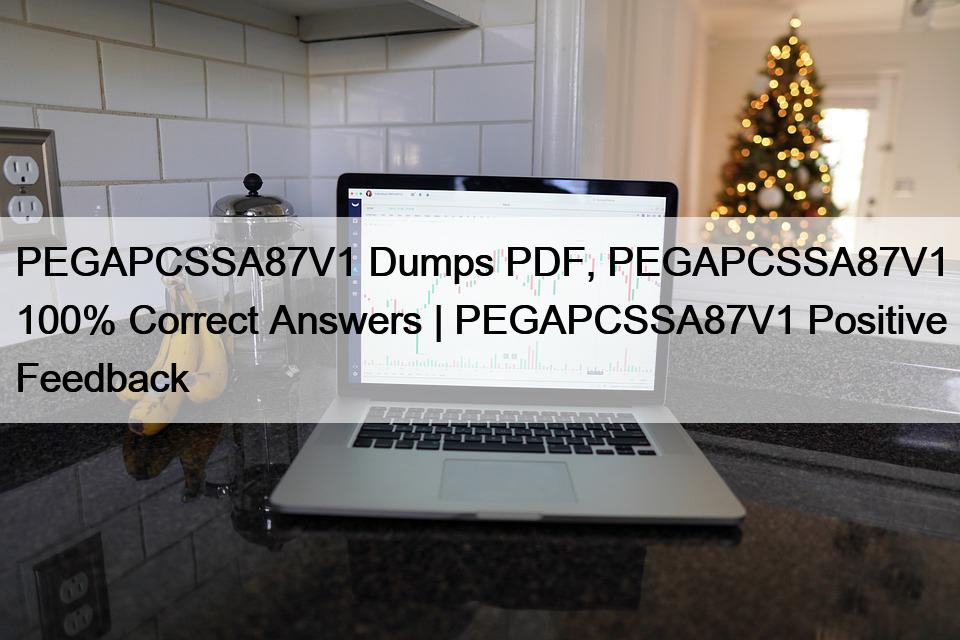 PEGAPCSSA87V1 Certification Cost