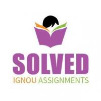 IGNOU Solved Assignments