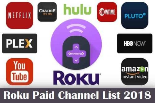 Roku Paid Channels List