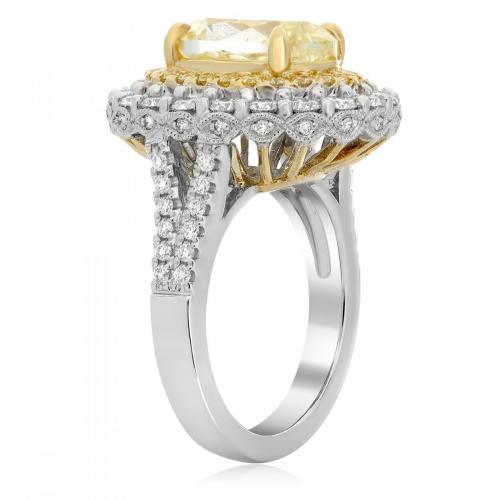 platinum-five-carat-yellow-diamond-ring
