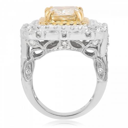 triple-halo-fancy-yellow-diamond-ring