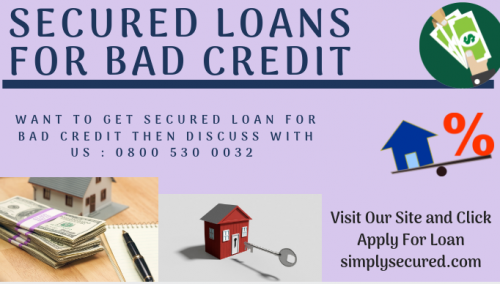 SECURED LOANS FOR BAD CREDIT