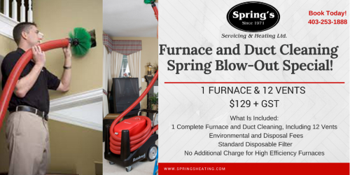 Furnace Servicing and Duct Cleaning in the Calgary