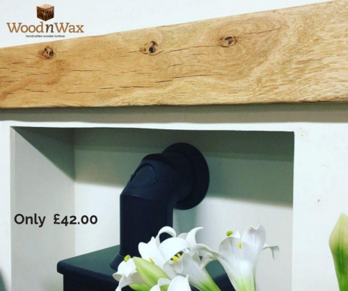 wooden mantelpiece shelf