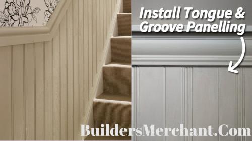 MDF Tongue and Groove Panelling