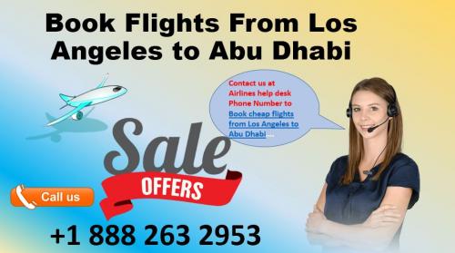 flights from Los Angeles to Abu dhabi