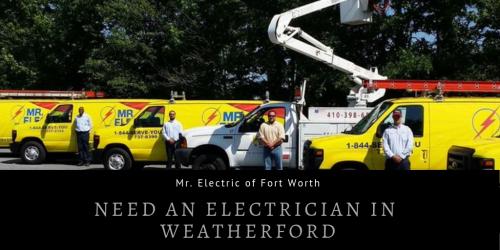 Local Electricians in Weatherford, TX