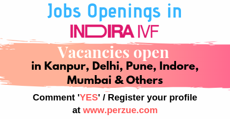 jobs openings in Indira IVF Linkedin