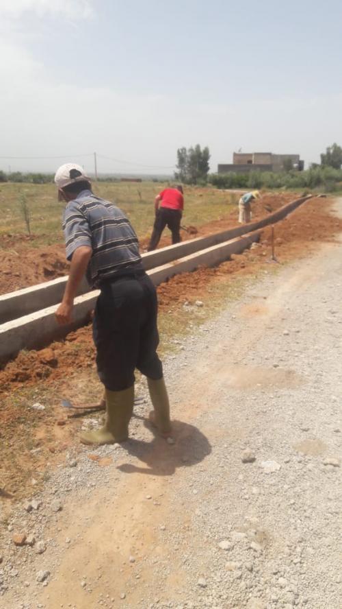 Construction of Road for underprivileged areas by Anouar Association for Development and Solidarity #AnouarAssociation #Anouar #Associationanouar #Cha