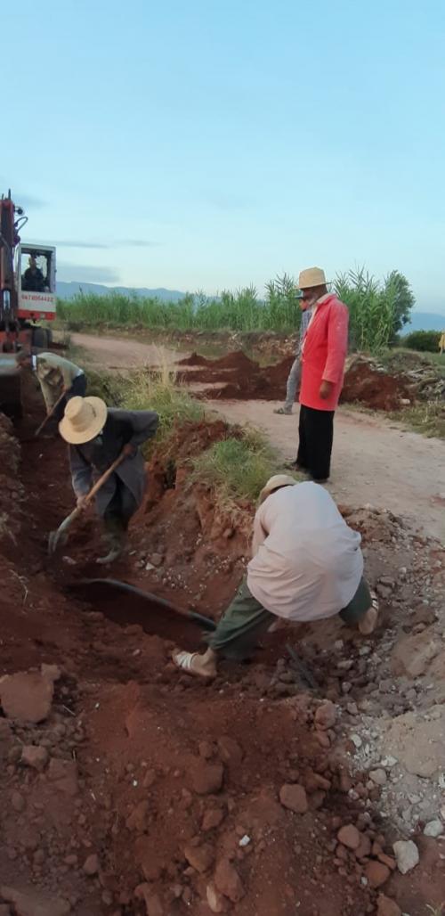 Road Projects by Anouar Association in the city of Ait Faska in Morocco