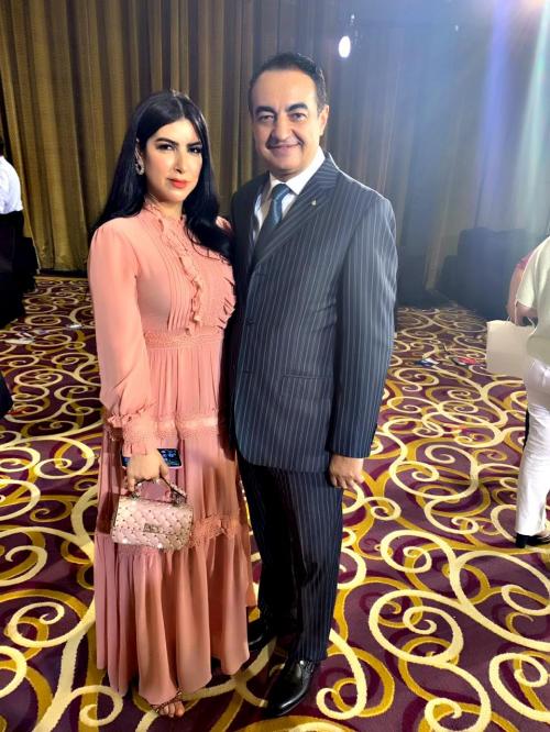 Mohamed Dekkak enjoys the Craftan Du Maroc Dubai 2019