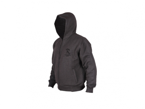 Motorcycle Hoodie: Charcoal