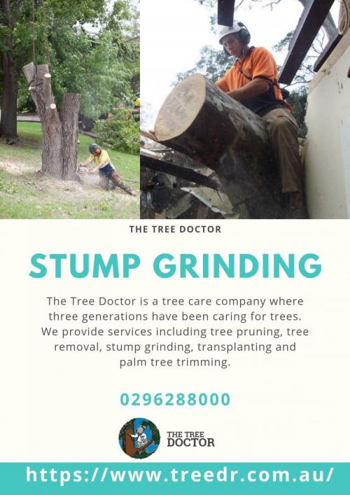 Stump grinding