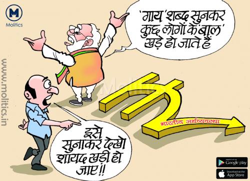 Indian Economy Slowdown_Funny Political Cartoons