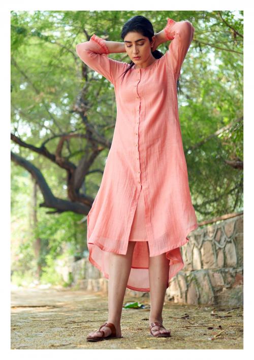 Chanderi Dress Online- Diaries of Nomad