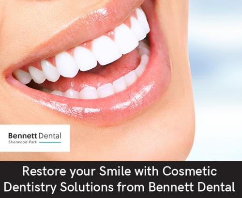 Restore your Smile with Cosmetic Dentistry Solutions from Bennett Dental