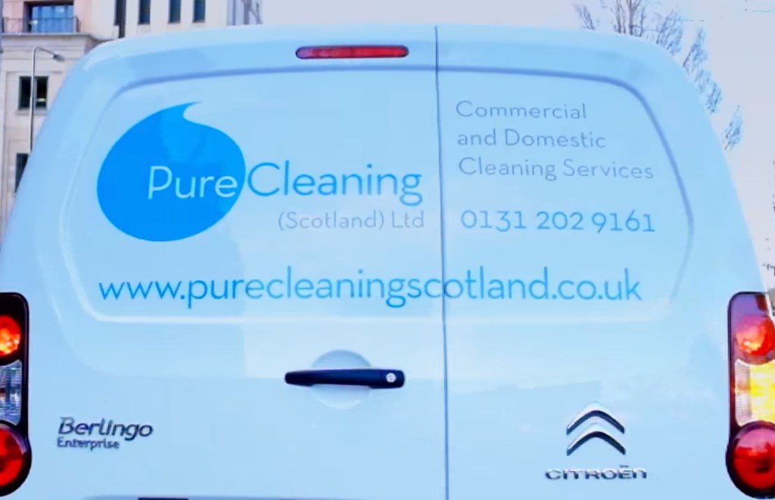 Pure Cleaning Van