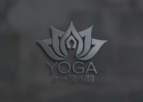 Free-Wall-3D-Yoga-Logo-Mockup