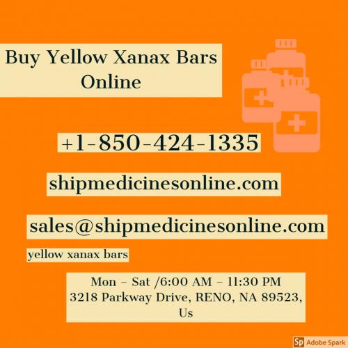 yellow xanax bars