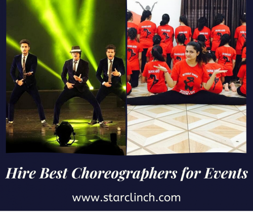 Hire Best Choreographers for Events