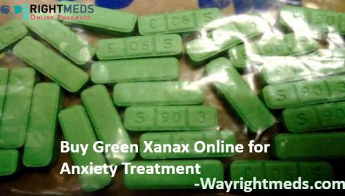 Buy Green Xanax Online for Anxiety Treatment - Wayrightmeds.com