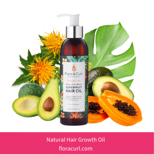 Natural curly Hair Growth Oil