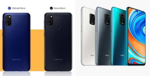 Samsung Galaxy M21 vs Redmi Note 9 Pro