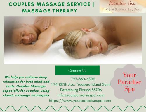 Couples Massage Service in Saint Petersburg