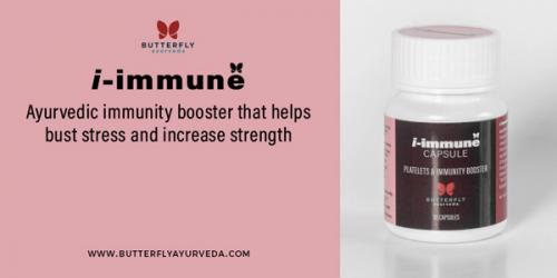 I-Immune - Ayurvedic immunity booster that helps bust stress and increase strength