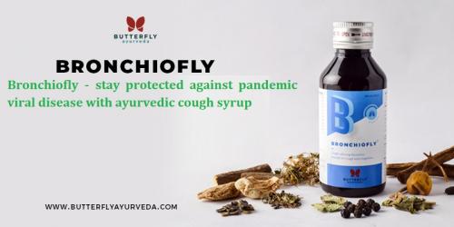 Bronchiofly - stay protected against pandemic viral disease with ayurvedic cough syrup