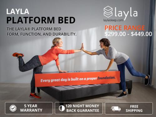 Layla Plateform bed