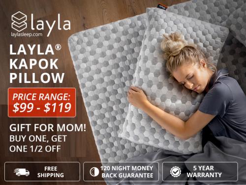 Layla Kapok Pillow - Mother's Day Sale