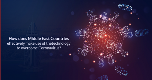 How does Middle East Countries effectively make use of the technology to overcome Coronavirus