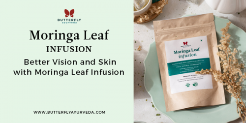 Moringa Leaf Infusion for eyes & skin health