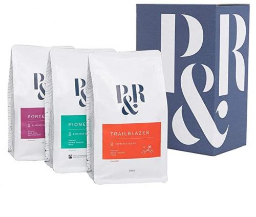 Pablo & Rusty's Trio Blend Pack. Freshly Roasted Specialty Coffee.