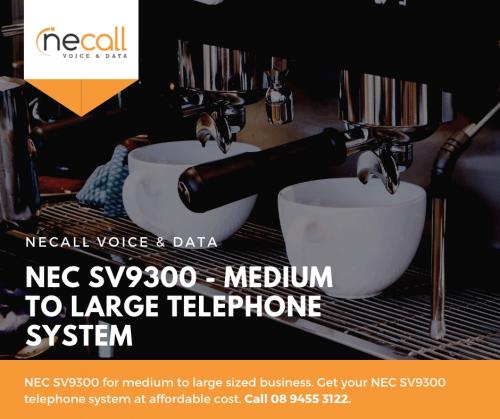 NEC SV9300 - Medium to Large Telephone System