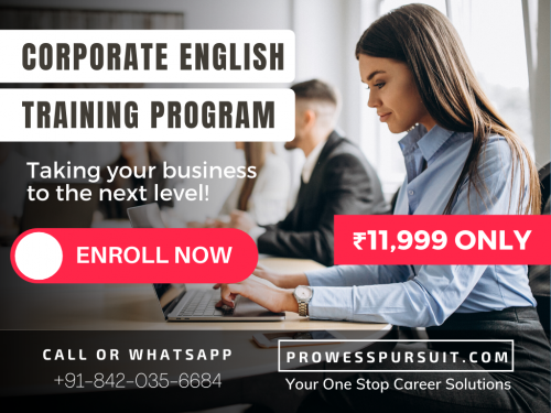 Corporate English Training Program by Prowess Pursuit