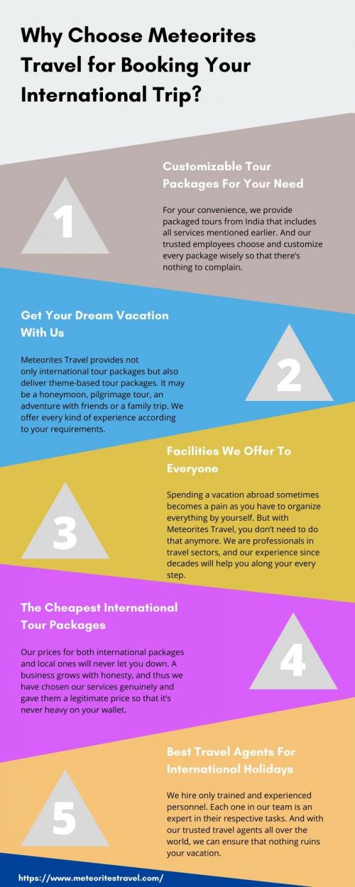 Why Choose Meteorites Travel for Booking Your International Trip_