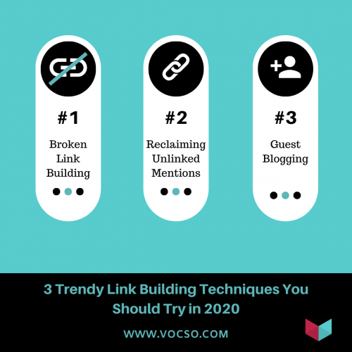 3 Trendy Link Building Techniques You Should Try in 2020