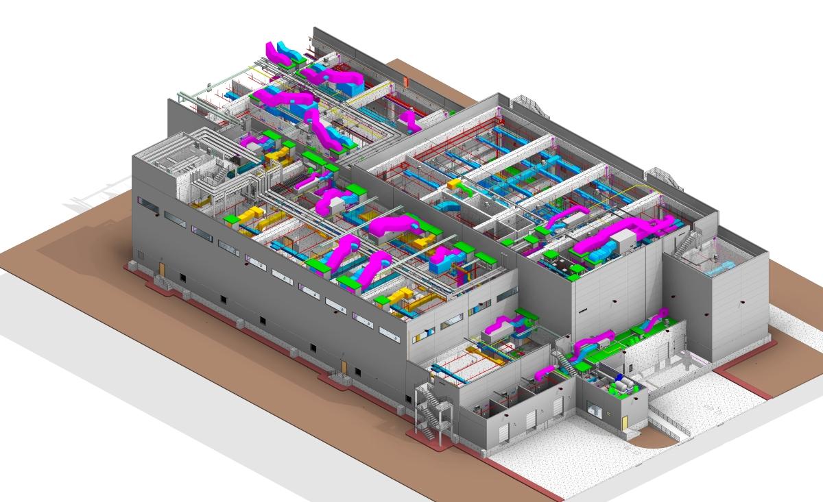 MEP Coordination - Hitech BIM Services