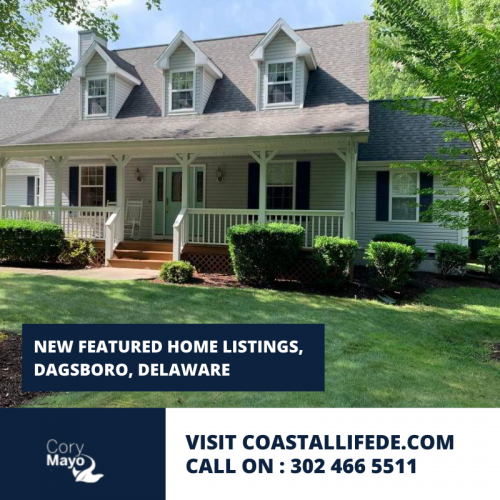 New featured home listings, Dagsboro, Delaware