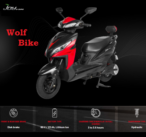 Best electric Scooter in India - wolf Bike