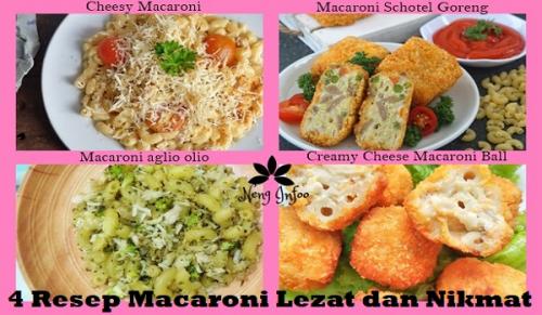 4 Resep Macaroni Lezat dan Nikmat
