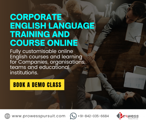 Corporate English language training