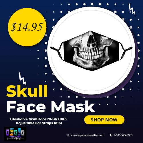 Washable Skull Face Mask