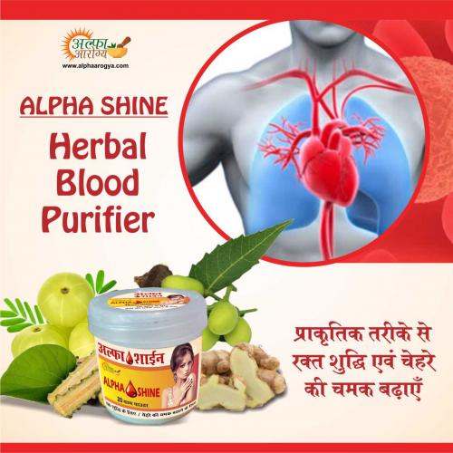 Herbal Blood Purifier - Blood Cleanser - Alpha Shine