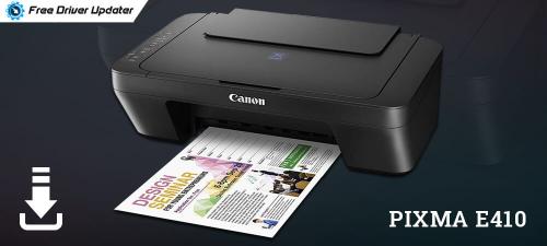 Download Canon Pixma E410 Driver Printer Scanner on Windows