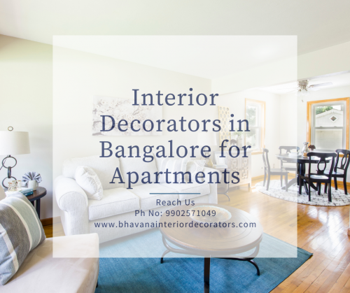 Interior Decorators in Bangalore for Apartments