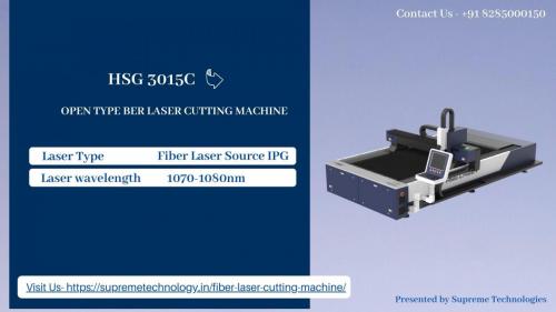 HSG 3015C Open Type Ber Laser Cutting Machine