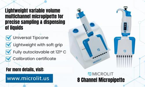 8 channel Micropipette